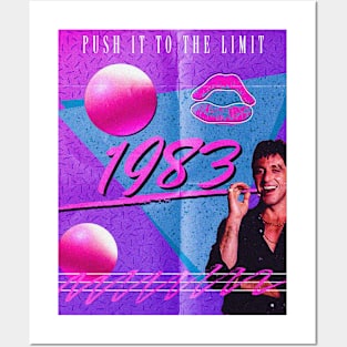 Push It To The Limit 1983 Posters and Art